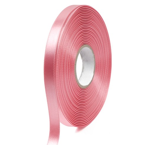 포포팬시 뭉구 프리미엄 유광 단면 공단 리본 10mm, 30 핫핑크, 1개, 45m