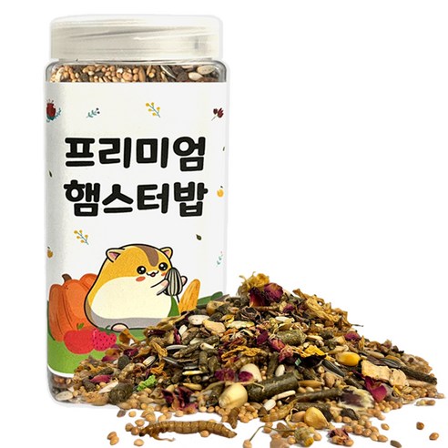 햄스터 프리미엄 밥, 600g, 1개