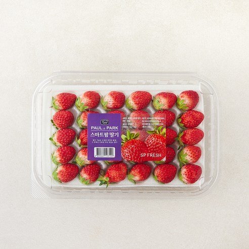 폴앤박 스마트팜 딸기, 1개, 350g