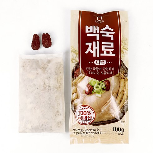 자연닮음 삼계탕 백숙재료 7종 티백 100g, 3개 이미지 2