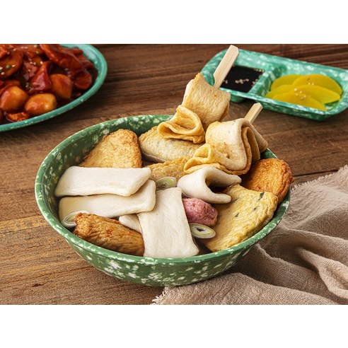 고래사어묵 국탕용 종합 어묵 후기 분석 - 조리된 어묵탕 비주얼