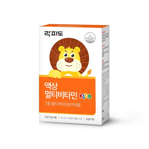 락피도 액상 멀티비타민 KIDS 30p 300ml, 2개 이미지 2