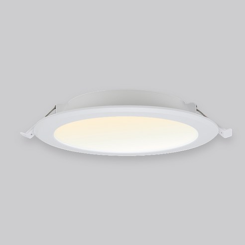 KDT LED 욕실 화장실 다운라이트 20W 150mm, 화이트 + 주백색, 1개