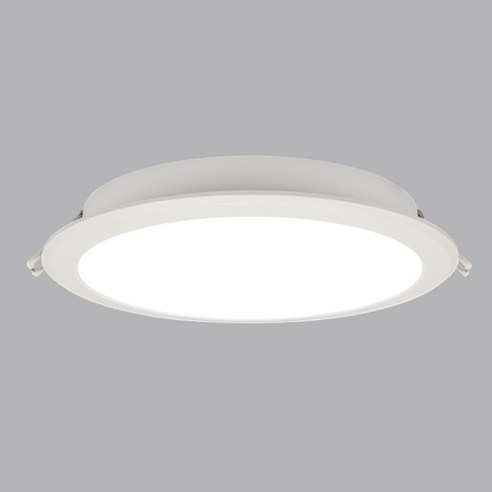 비츠온 멜리빙 LED 다운라이트 17.7cm 30W 슬림 방습, 7인치 30W 주광색, 1개