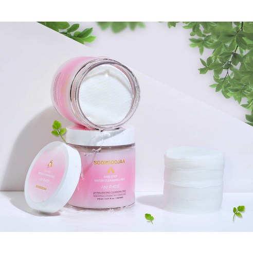 순수자아 원스텝 워터 클렌징 패드 370ml 이미지 3