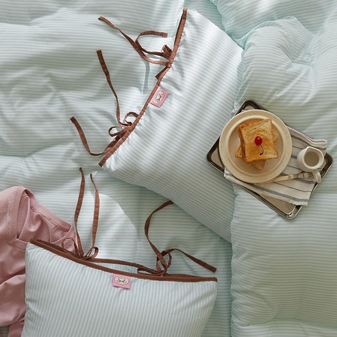 마틸라 리본케이크 차렵이불 침구 세트