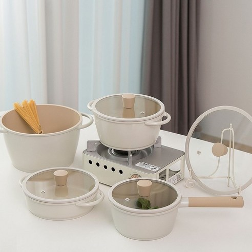 트루쿡 인덕션 IH 세라믹 후라이팬 냄비 12종 세트 이미지 3