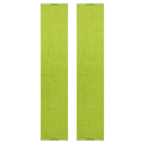 송월타월 포모스 뉴스포츠 타올 20 x 100 cm, 연두, 2개