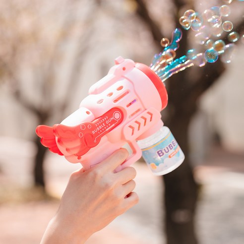 엔젤 비눗방울 자동 버블건 육아맘 솔직 후기 | 실사용 리뷰 썸네일