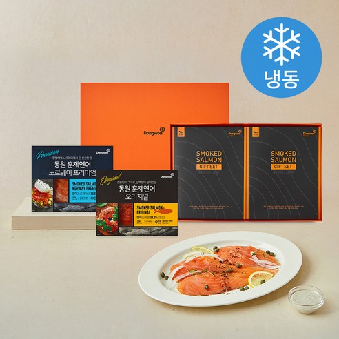 동원 훈제연어 마스터피스 세트 (냉동), 1세트