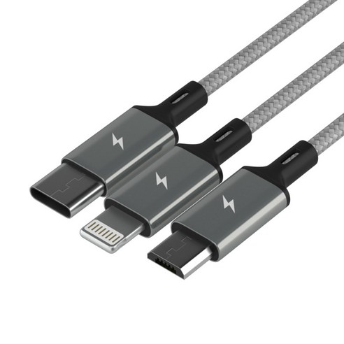 요이치 마운틴 베타C 3in1 멀티 고속충전케이블 이미지 3