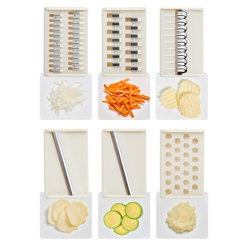 르메이드 스테인레스 슬라이서 다용도 마그넷 만능 채칼 세트 솔직 후기 | 실사용자 리뷰 분석 - 상품 이미지 2