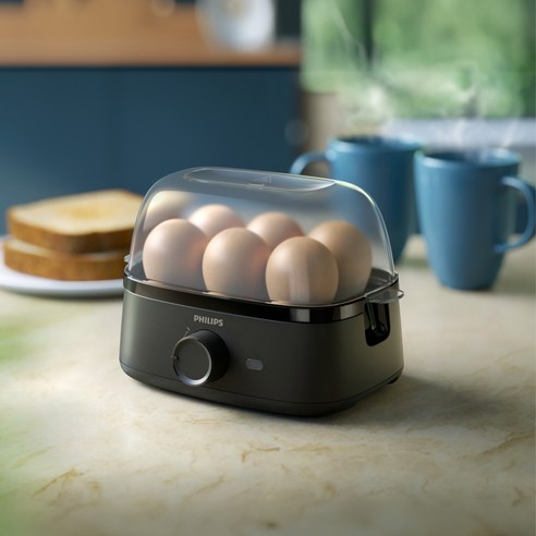 필립스 에그 쿠커의 깔끔한 보관 모습과 전체적인 디자인 후기