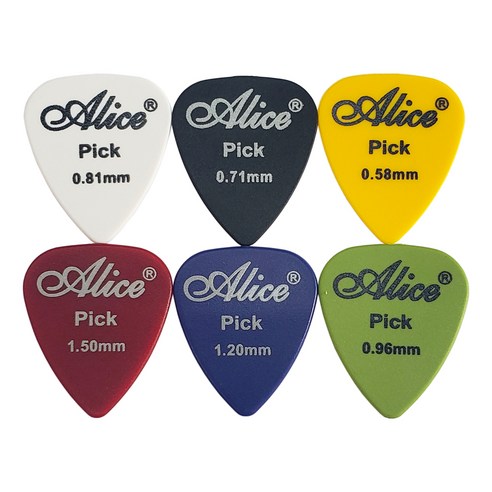 앨리스 기타 피크 24p 세트 4W118 랜덤발송 이미지 3