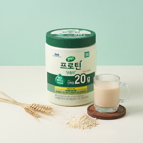 셀렉스 프로틴 당솔브 미숫가루맛 266g, 1개 실사용 후기 | 효과 있을까? - 상품 이미지 2