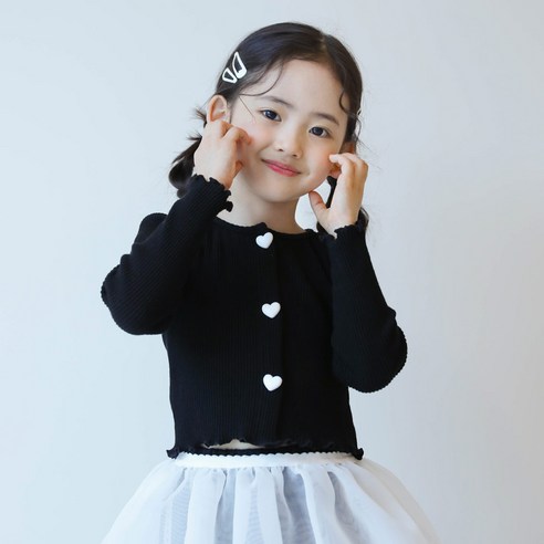로로샤 아동용 브히 가디건