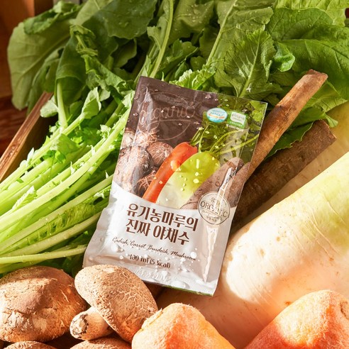 유기농마루 정품 진짜 야채수 100ml, 60개 이미지 4