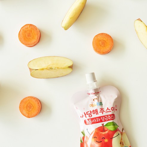 유기농마루 예스키즈 사당해주스야 통통사과 당근주스 실사용 후기 | 효과 있을까? - 상품 이미지 2