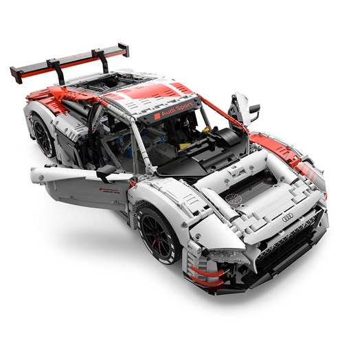 라스타브릭 아우디 R8 LMS GT3 W 1 : 8 프라모델 자동차 99310, 1개