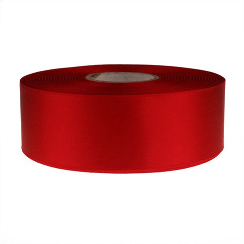고밀도주자공단 리본끈 20mm, 18빨강, 45m, 1개
