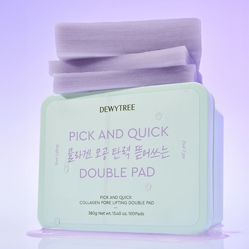 듀이트리 픽앤퀵 콜라겐 모공 탄력 뜯어쓰는 더블 패드 380g 솔직 후기 | 실사용자 리뷰 분석 - 상품 이미지 4