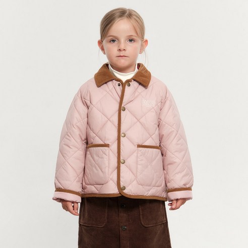 마리떼프랑소와저버 아동용 CLASSIC LOGO QUILTING JACKET