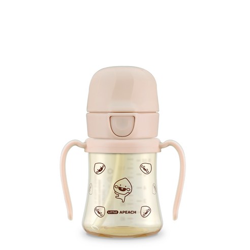 그로미미 카카오프렌즈 PPSU 빨대컵, 200ml, 1개, 스윗피치