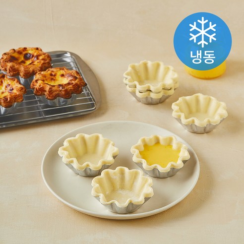 딜라잇가든 꽃모양 타르트쉘 20개입 (냉동), 600g, 1개