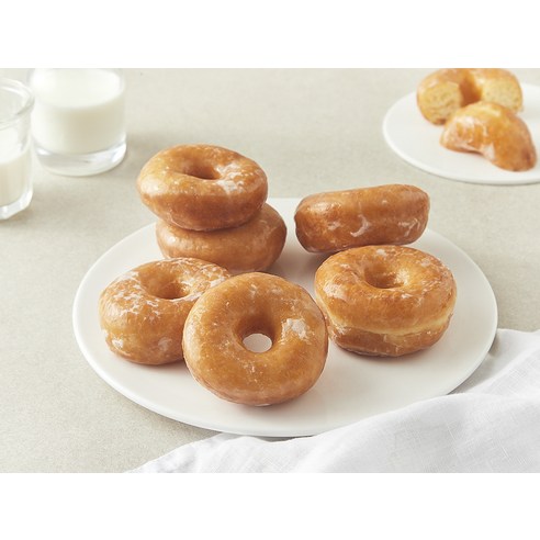 던킨도너츠 미니 글레이즈드 도넛 (냉동) 후기 분석 - 도넛 단면 이미지