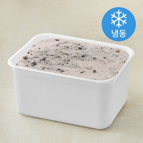 네추럴킹덤 쿠키앤크림 샤베트 (냉동), 1개, 1개입, 5L