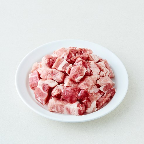 설성목장 무항생제 인증 한돈 삼겹살 찌개용 (냉장), 1개, 400g