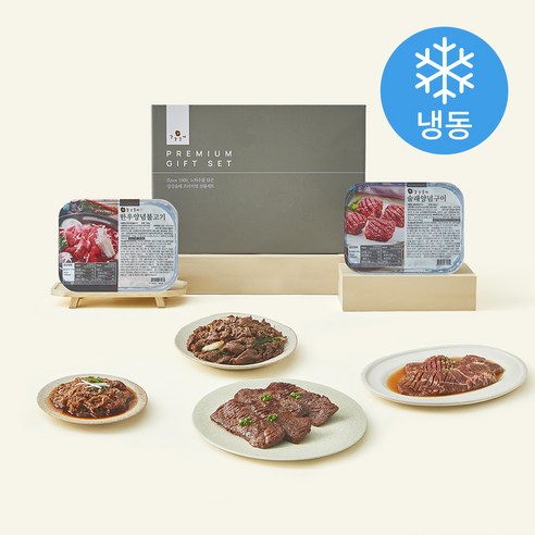 강강술래 술래 양념 구이 실속 선물 세트 2호 1.55kg (냉동), 1세트 1세트