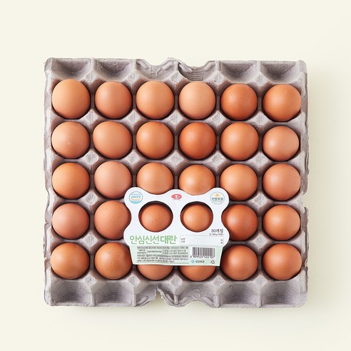농업회사법인(주)이도팜 안심 신선대란 1.56kg, 1개, 30구