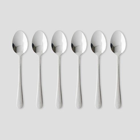 세라토가 리노 커트러리 디저트 스푼, 6개, 상세참고
