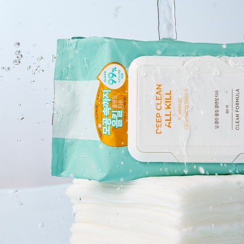 포인트 딥 클린 올인원 클렌징 티슈 이미지 3