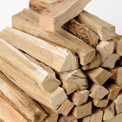 큐레스 3중 방습 국산 참나무 장작 이미지 2