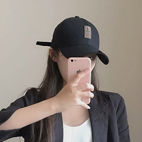 미다미 스포티 태그 챙이 긴 볼캡 2종 세트 1557 후기 분석 - 세트 구성 이미지