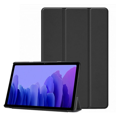태블릿PC 3단 케이스 갤럭시탭A7 10.4 SM-T505N/T500 × 블랙, 갤럭시탭A7 10.4 SM-T505N/T500 × 블랙 섬네일
