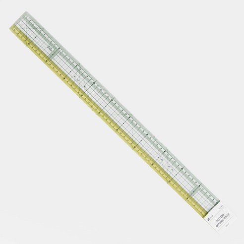 유니크 프리미엄 컬러 그레이딩자 60cm CG-005, 1개, 옐로우
