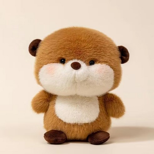 네이처타임즈 귀여운 동물 친구들 인형, 18cm, 수달, 1개