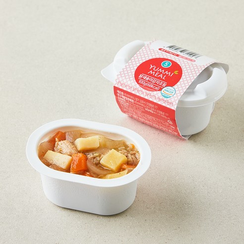 얌이밀 아기반찬 닭새송이감자조림, 100g, 1개 100g, 1개