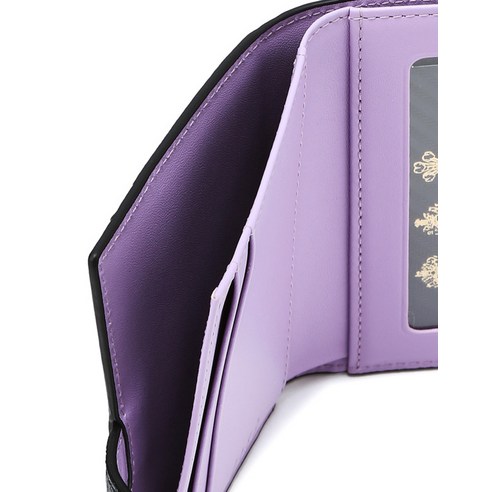 닥스 DD로고 소가죽 카드지갑 블랙 후기 분석 - 카드 삽입 시 모습