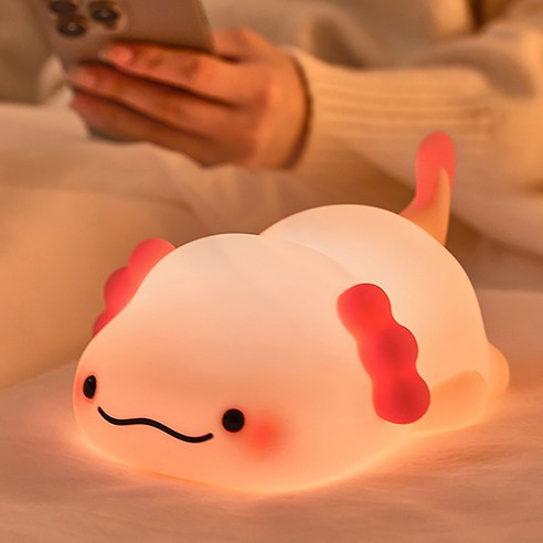 레나에너지 우파루파 실리콘 무드등, 엎드린우파루파