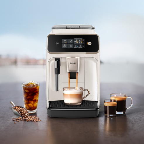 필립스 1200 전자동 에스프레소 커피머신 + 밀크 스팀봉 후기 분석 - 내부 추출 장치 분리 모습