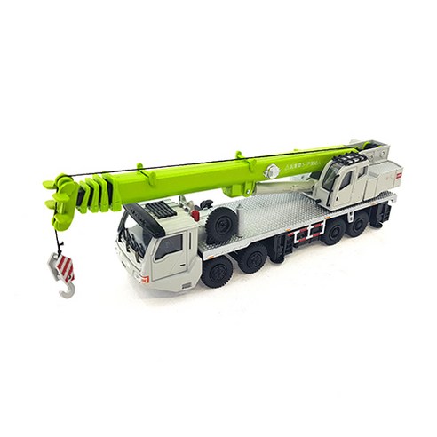 1 : 55 TRUCK CRANE 트럭 크레인 중장비 모형 다이캐스트 KDW116565WH, 혼합색상, 1개