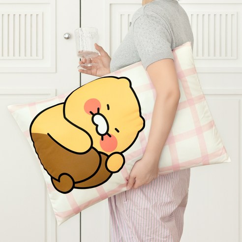카카오프렌즈 춘식이 쿨링 베개커버