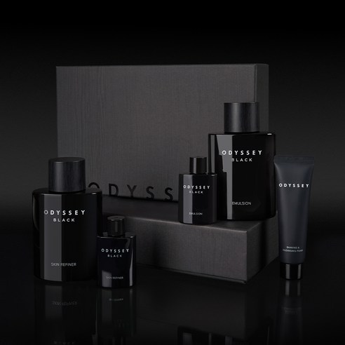 오딧세이 블랙 스페셜 남성 기초화장품세트 이미지 2