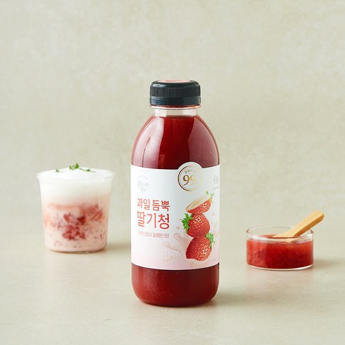 복음자리 과일듬뿍 딸기청, 580g, 1개