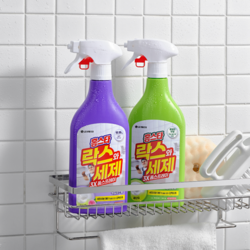 홈스타 락스와 세제 3X 폼 스프레이 후로랄, 처음 고를 때 살펴볼 500ml 한 병 2