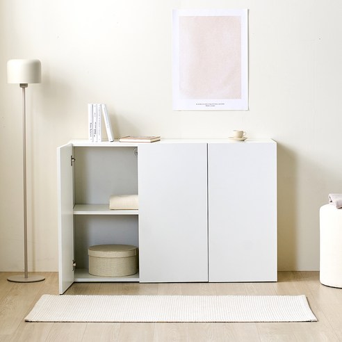 집안 정리가 쉬워지는 마법, 웰퍼니쳐 에이라 댐핑 도어 수납장